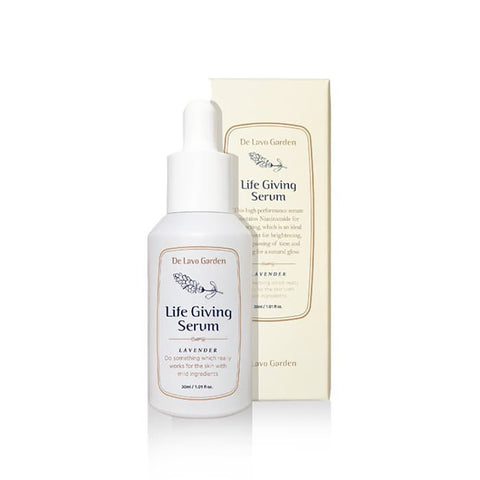 韓國 De Lavo Garden Life Giving Serum 30ml 薰衣草花園 生活護理 精華液