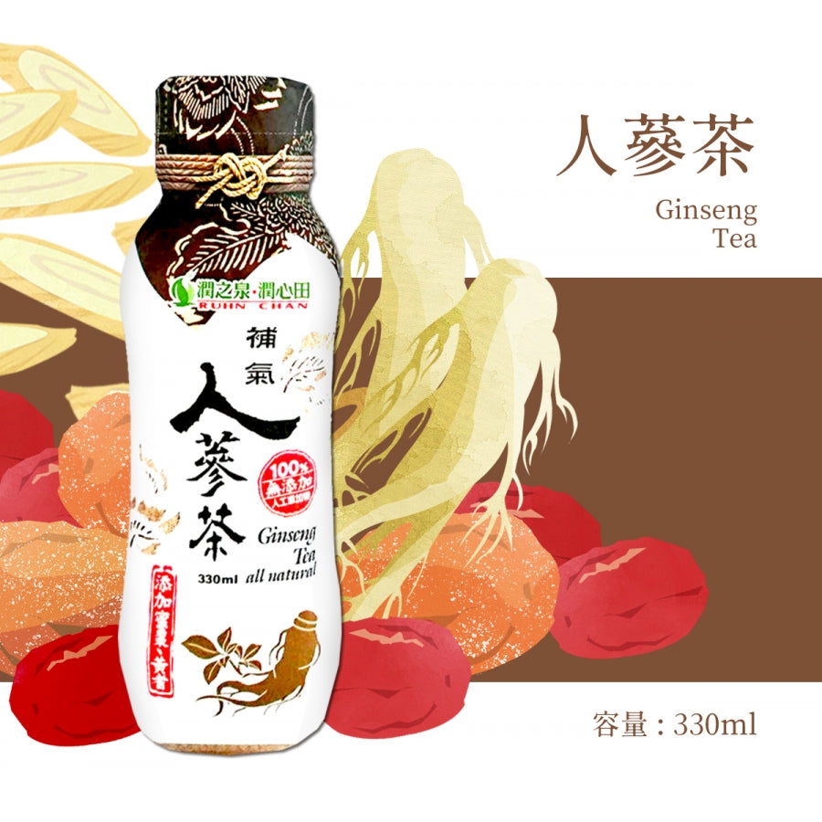 人蔘茶 Natural Ginseng Tea 330ml-4入