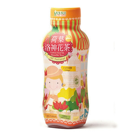 荷葉洛神花茶 Lotus Leaf&Roselle Tea 330ml-4入