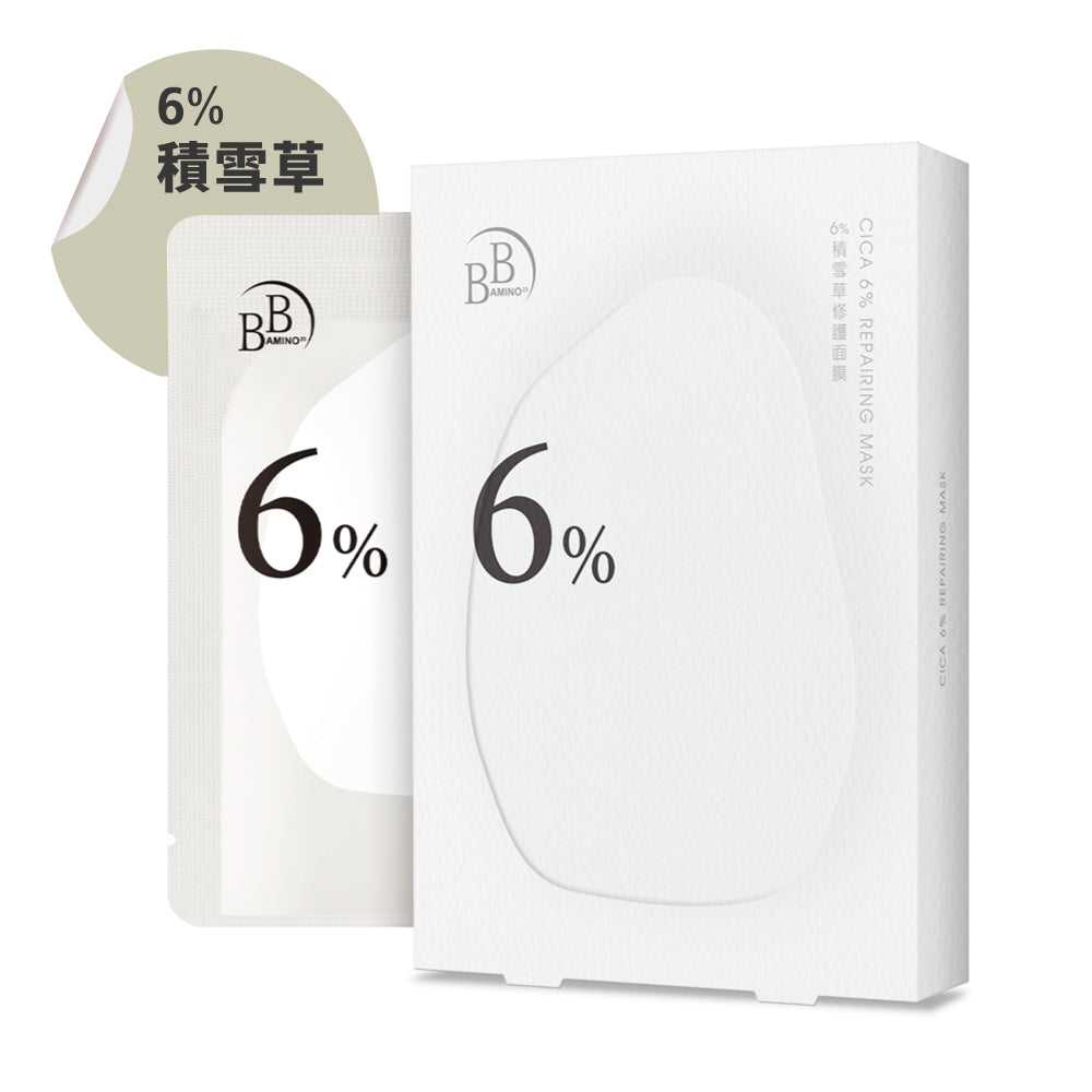 6% 積雪草 修護面膜 (3入/盒)