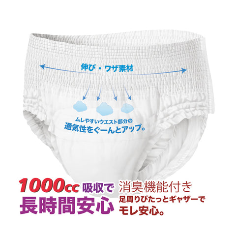 成人復健褲/紙尿褲 大碼 (L) 10片/包 x8 內褲型穿脫式設計